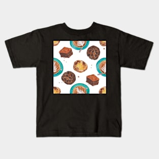 coffee and cake Kids T-Shirt